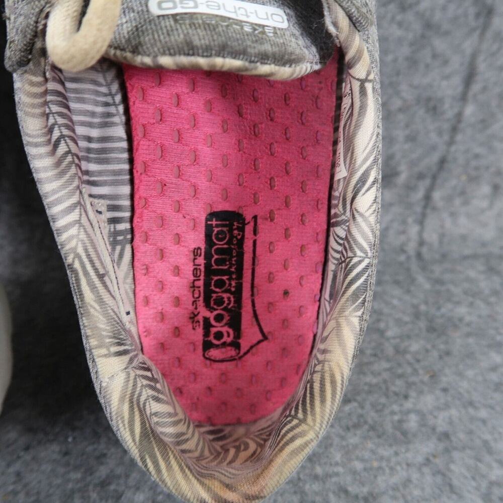 Skechers Shoes Womens 6 Casual Sneaker Active On The Go Comfort Walking Grey Moc - Picture 8 of 13